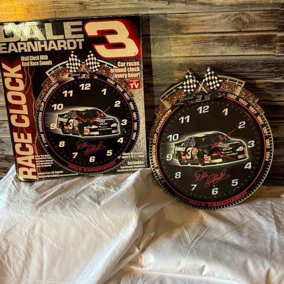Other - Race Car Wall Clock with Real Sounds.